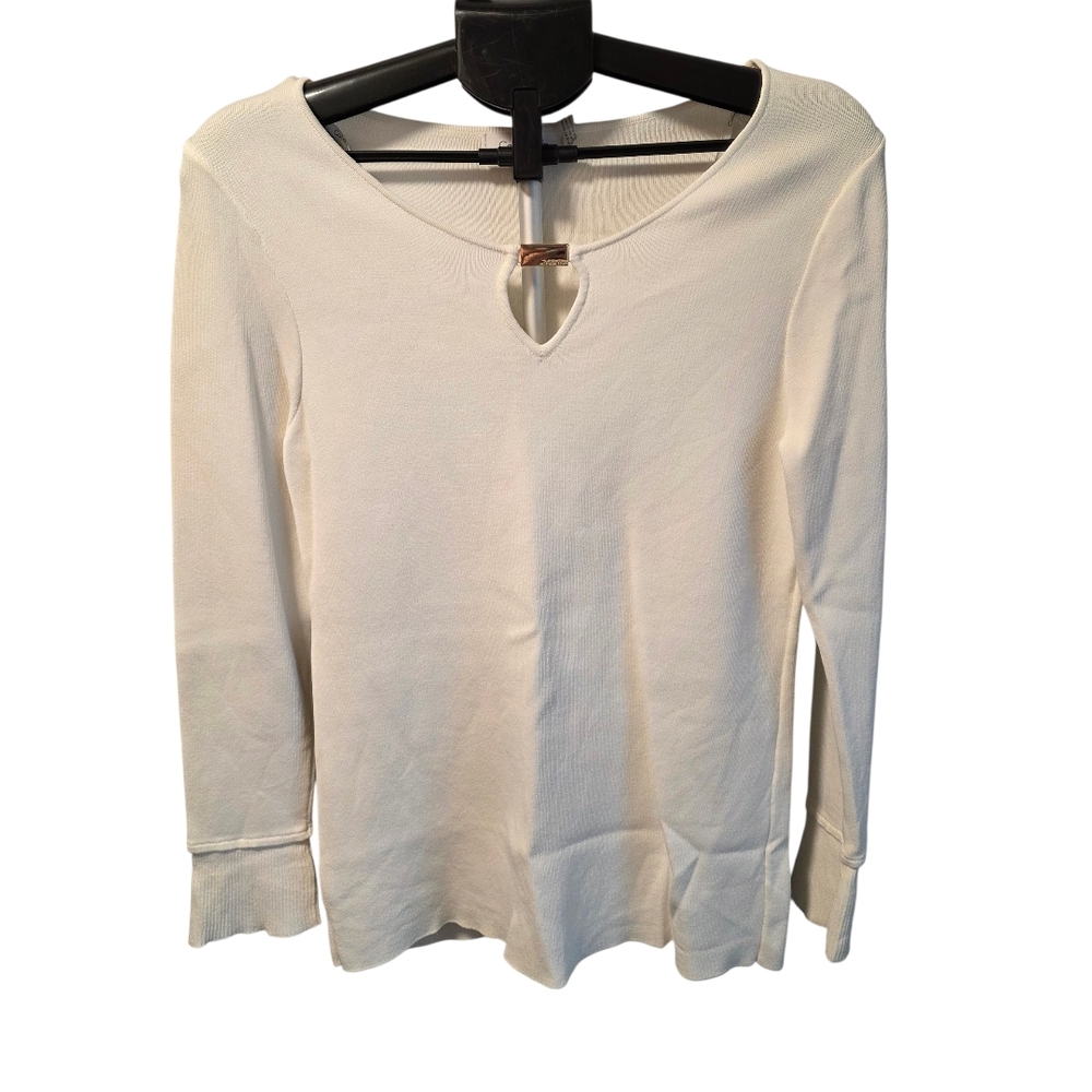Calvin Klein Off-White Long Sleeve Tee